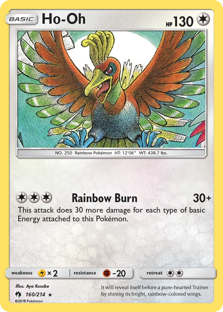Ho-Oh #160, Lost Thunder