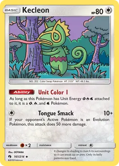 Kecleon #161, Lost Thunder