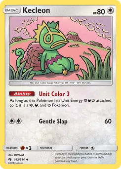 Kecleon #162, Lost Thunder