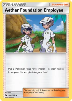 Aether Foundation Employee #168, Lost Thunder