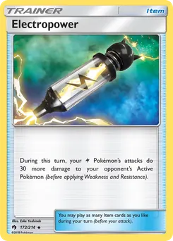 Electropower #172, Pokemon League-Staff