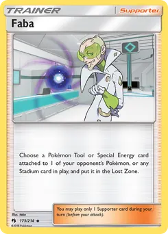 Faba #173, Lost Thunder