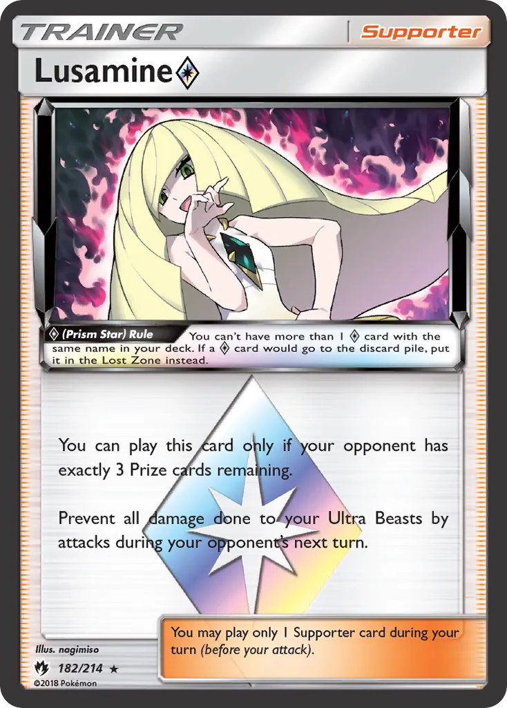 Lusamine ◇ #182, Lost Thunder