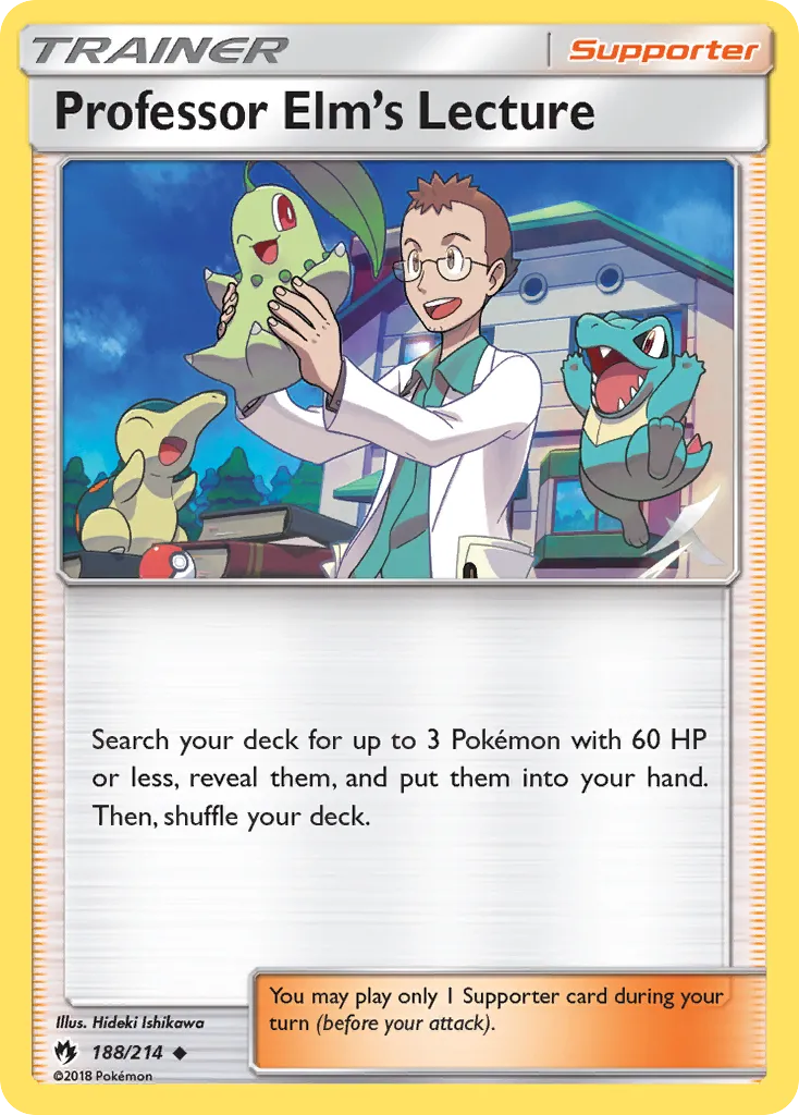 Professor Elm's Lecture #188, Lost Thunder Regional Champions-Staff