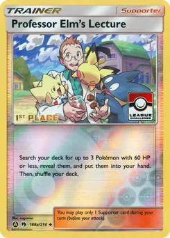 Professor Elm's Lecture #188a, Lost Thunder