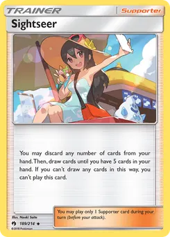 Sightseer #189, Reverse Foil