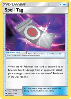 Spell Tag #190, Lost Thunder