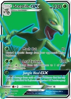 Sceptile-GX #196, Lost Thunder