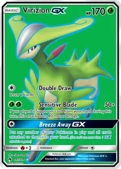 Virizion-GX #197, Lost Thunder