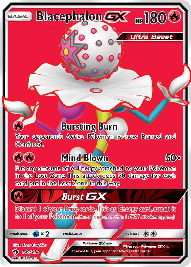 Blacephalon-GX #199, Lost Thunder