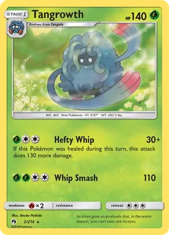 Tangrowth #2, Reverse Foil