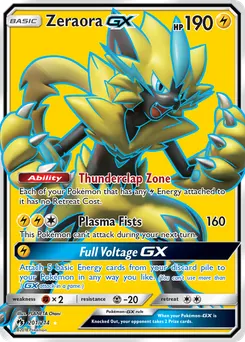 Zeraora-GX #201, Standard