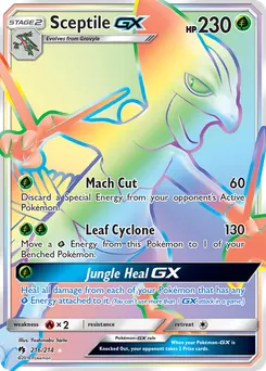Sceptile-GX #216, Secret