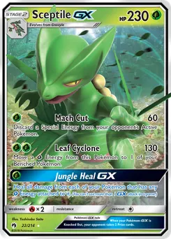 Sceptile-GX #22, Standard