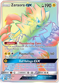 Zeraora-GX #221, Secret