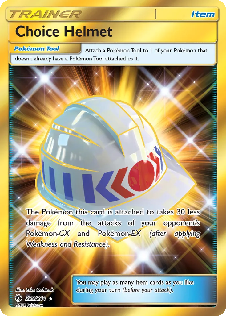 Choice Helmet #229, Lost Thunder Secret