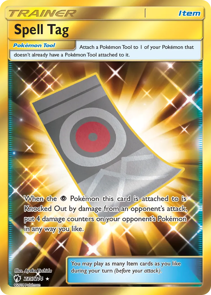 Spell Tag #235, Lost Thunder Secret