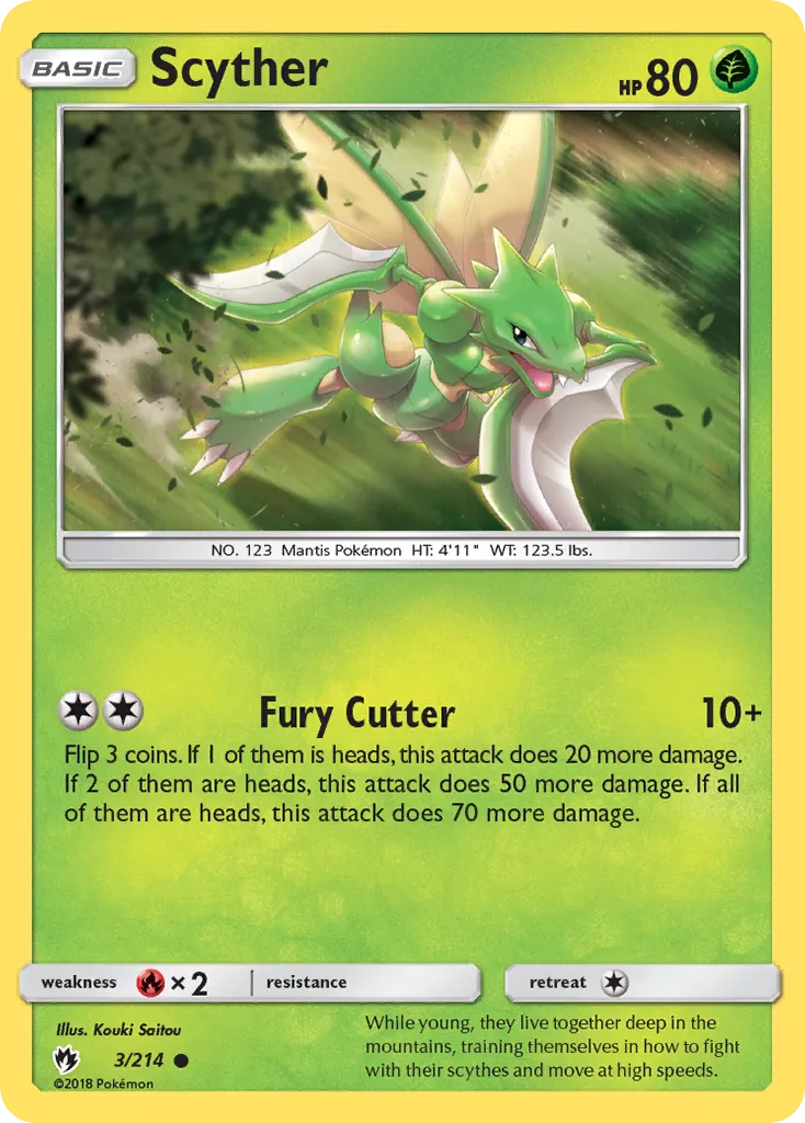 Scyther #3, Lost Thunder