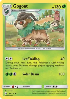 Gogoat #36, Reverse Foil