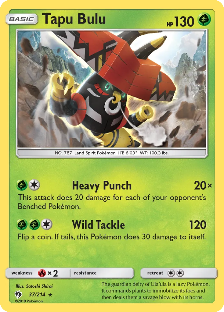 Tapu Bulu #37, Lost Thunder