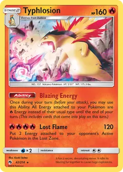 Typhlosion #42, Cosmos