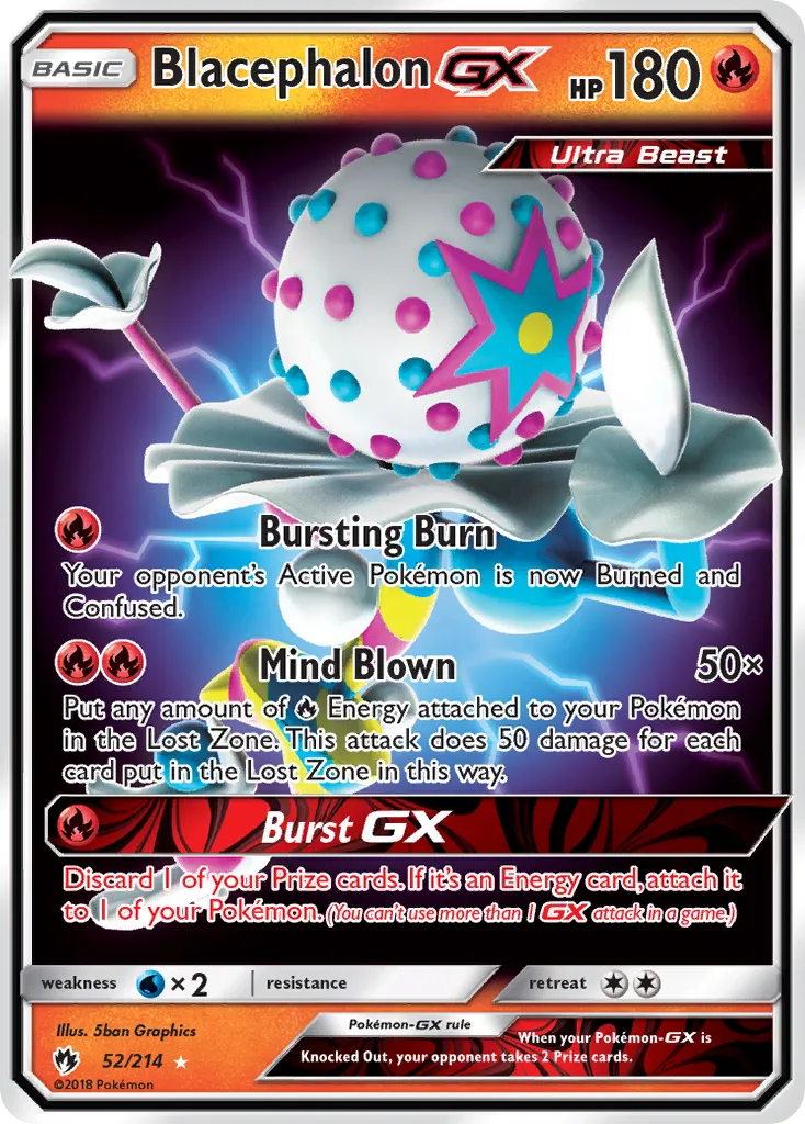 Blacephalon-GX #52, Lost Thunder