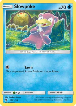 Slowpoke #54, Reverse Foil
