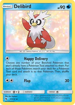 Delibird #57, Reverse Foil