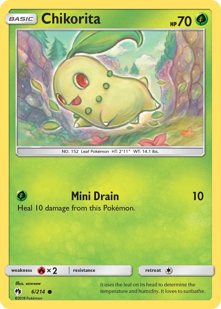 Chikorita #6, Lost Thunder