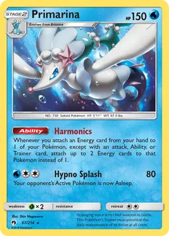 Primarina #67, Reverse Foil
