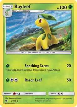 Bayleef #7, Reverse Foil