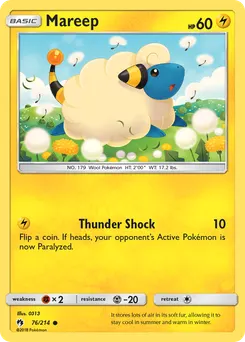 Mareep #76, Reverse Foil