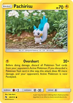 Pachirisu #80, Reverse Foil