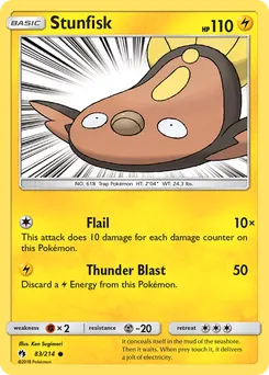 Stunfisk #83, Reverse Foil