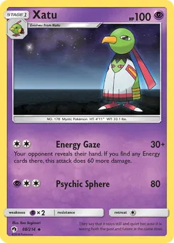 Xatu #88, Reverse Foil