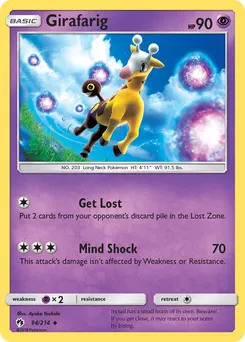 Girafarig #94, Lost Thunder