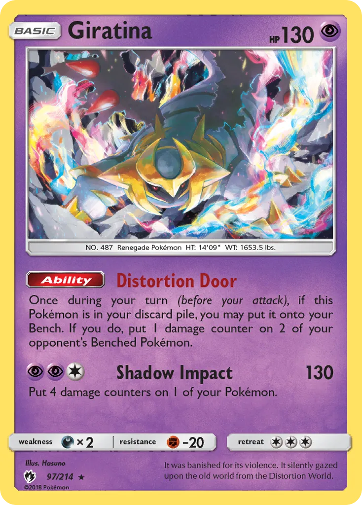 Giratina #97, Lost Thunder