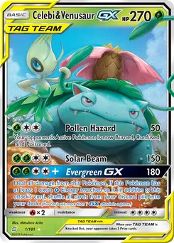 Celebi & Venusaur-GX #1, Standard