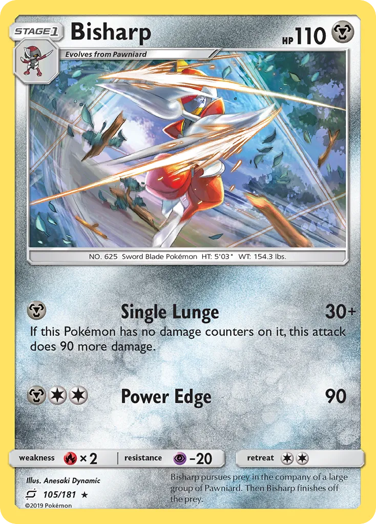 Bisharp #105, Team Up Reverse Foil