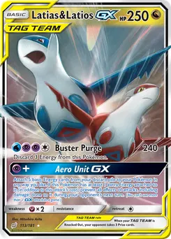 Latias & Latios-GX #113, Standard