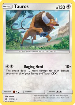 Tauros #129, Team Up