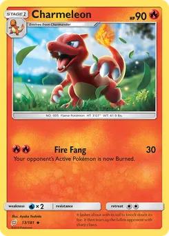 Charmeleon #13, Reverse Foil