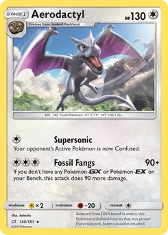 Aerodactyl #130, Team Up