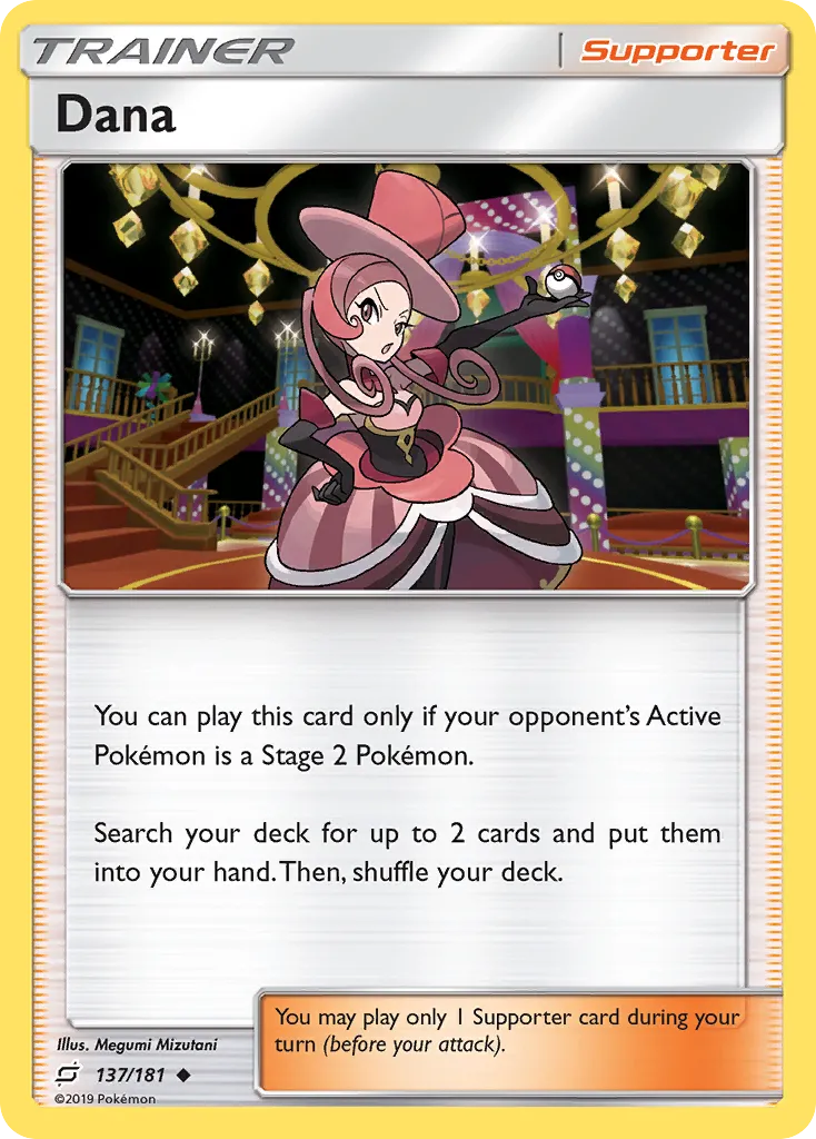 Dana #137, Team Up Reverse Foil