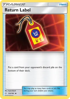 Return Label #153, Team Up