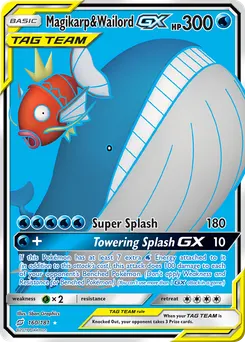 Magikarp & Wailord-GX #160, Standard