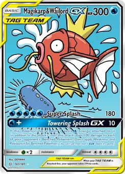 Magikarp & Wailord-GX #161, Team Up