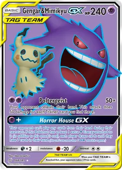 Gengar & Mimikyu-GX #164, Standard