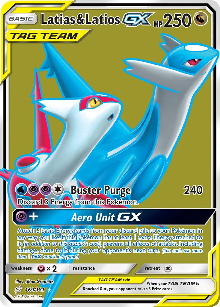 Latias & Latios-GX #169, Team Up
