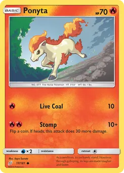 Ponyta #17, Team Up